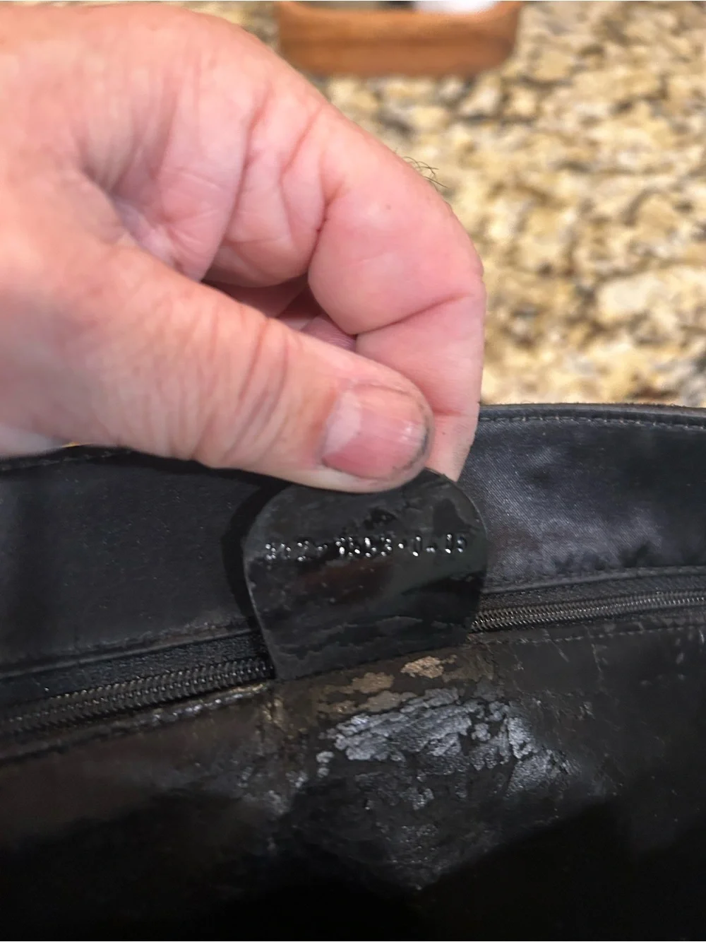 GUCCI Handbag Tote Bag Nylon Black